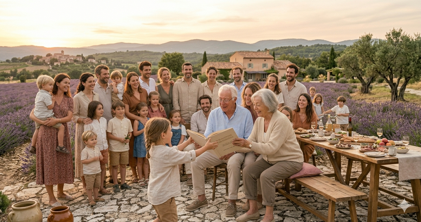 offrir une biographie à un parent – biographe Var PACA Elephantine